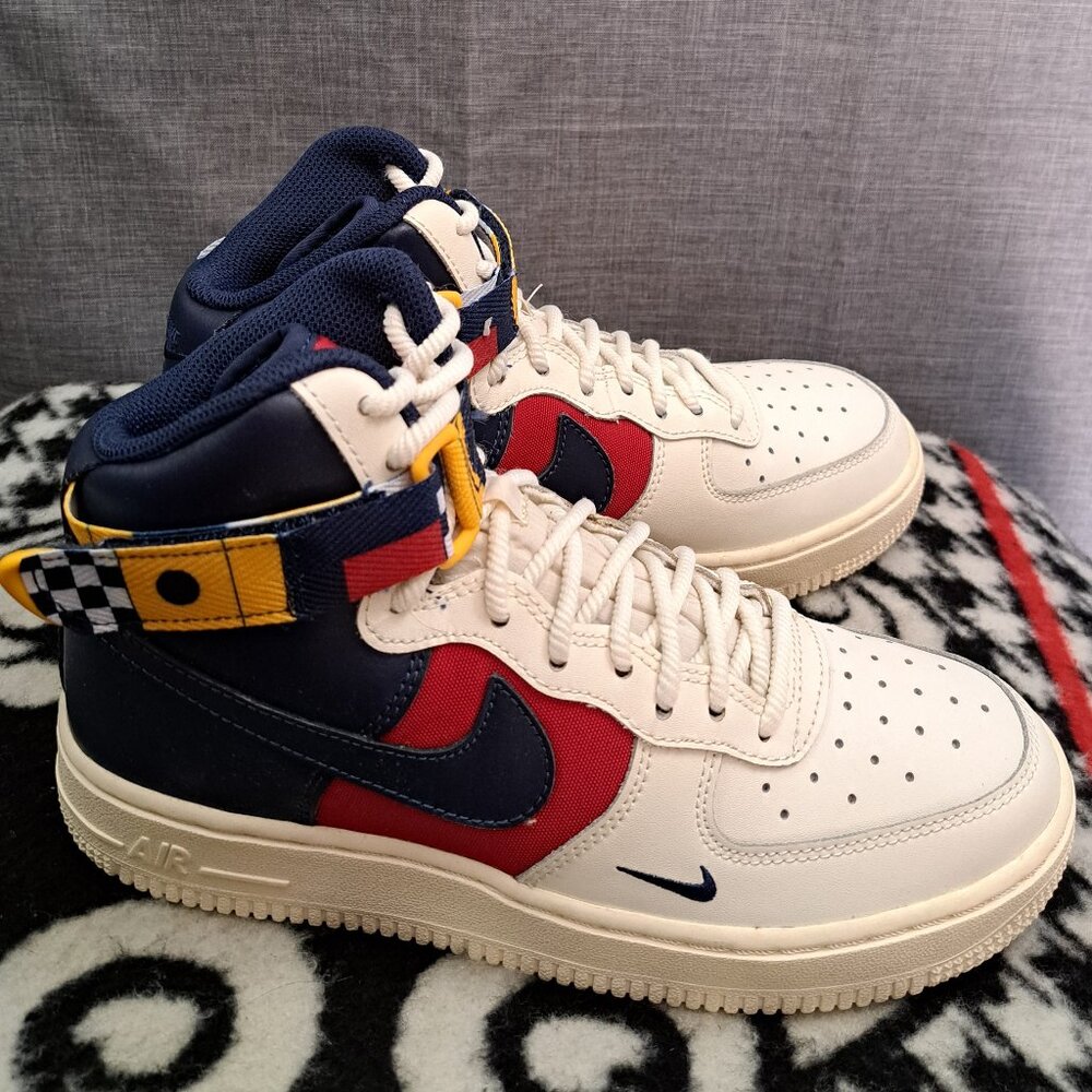 % Nike Air Force 1 AV7958-100 High Nautical Size 5.5Y Nautical Redux A55 - Picture 2 of 14